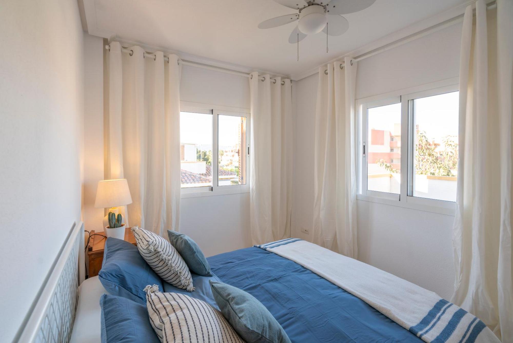 Apartamento Rosa Del Mar Playas De Vera Atico En Primera Linea De Playa Piscina Al Aire Libre Aparcamiento Gratuito Wifi Muy Rapido Acogedor Con Calefaccion Экстерьер фото