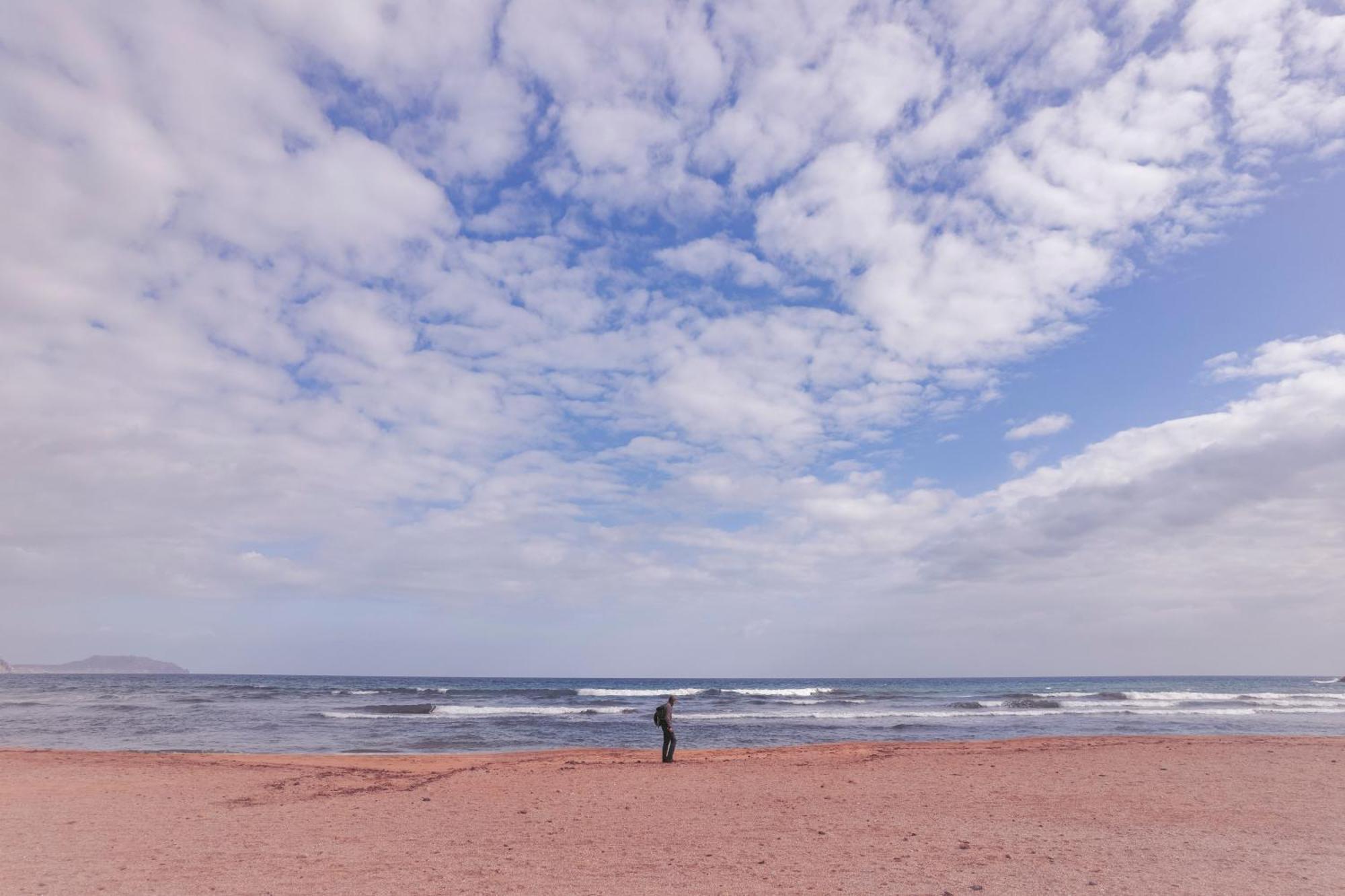 Apartamento Rosa Del Mar Playas De Vera Atico En Primera Linea De Playa Piscina Al Aire Libre Aparcamiento Gratuito Wifi Muy Rapido Acogedor Con Calefaccion Экстерьер фото