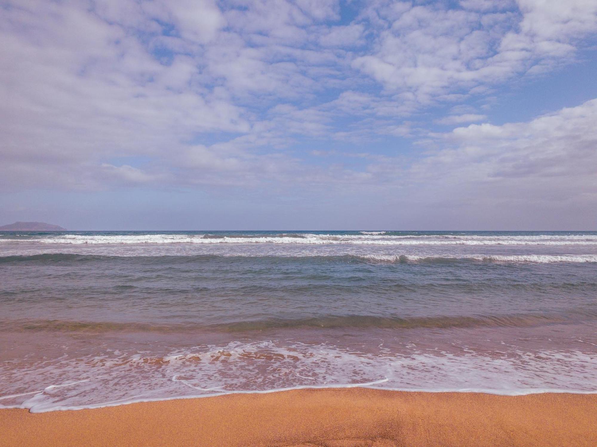 Apartamento Rosa Del Mar Playas De Vera Atico En Primera Linea De Playa Piscina Al Aire Libre Aparcamiento Gratuito Wifi Muy Rapido Acogedor Con Calefaccion Экстерьер фото