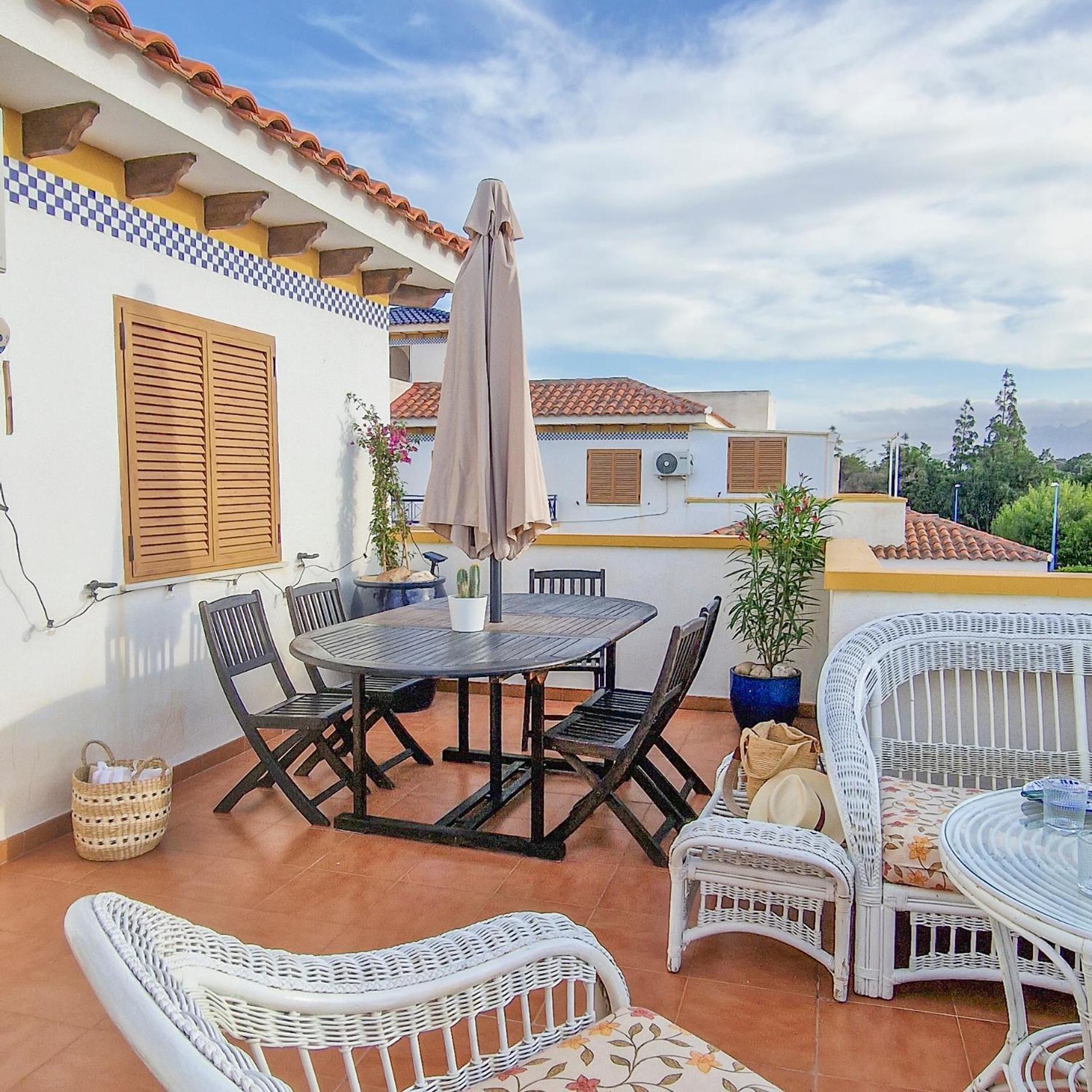 Apartamento Rosa Del Mar Playas De Vera Atico En Primera Linea De Playa Piscina Al Aire Libre Aparcamiento Gratuito Wifi Muy Rapido Acogedor Con Calefaccion Экстерьер фото