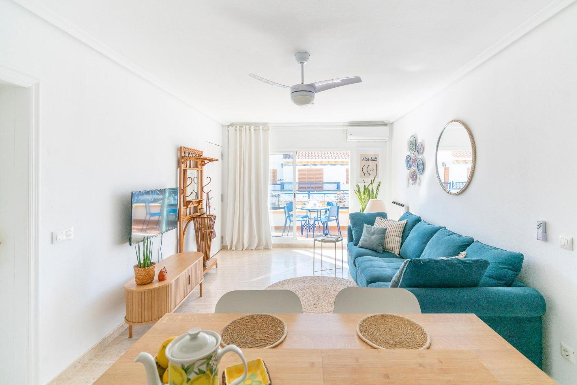 Apartamento Rosa Del Mar Playas De Vera Atico En Primera Linea De Playa Piscina Al Aire Libre Aparcamiento Gratuito Wifi Muy Rapido Acogedor Con Calefaccion Экстерьер фото